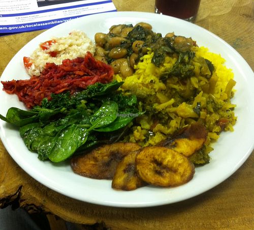 Butter bean curry at The Calabash of Culture in South East London