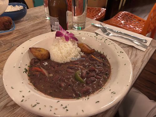 Stew Peas  at Jasmine's Caribbean Cuisine in New York