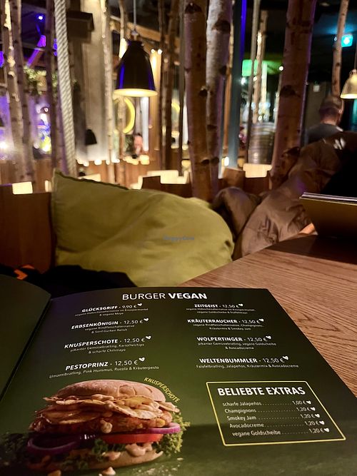 Vegan Burger Menu  at HANS IM GLÜCK - NÜRNBERG Altstadt in Bayern