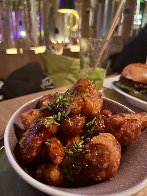 BBQ Cauli Wings  at HANS IM GLÜCK - NÜRNBERG Altstadt in Bayern