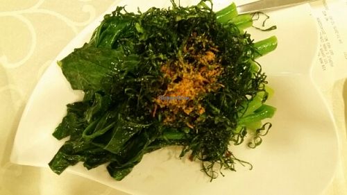 Kai lan  at Xin Man Yuan Vegetarian in Central Singapore