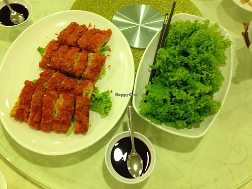 speciality roast duck  at Xin Man Yuan Vegetarian in Central Singapore