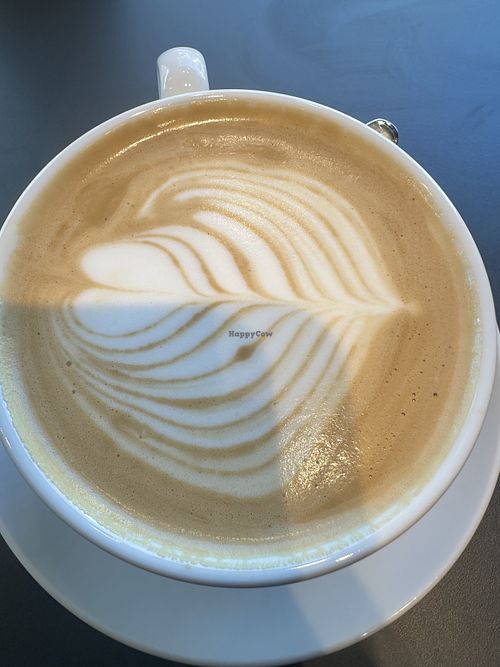 Oat milk latte  at Coffeewerk in Wien