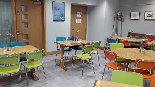 Cafe at Meeting House Cafe in Liverpool