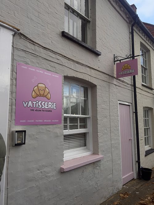   at Vatisserie (Vegan Patisserie) in Milton Keynes