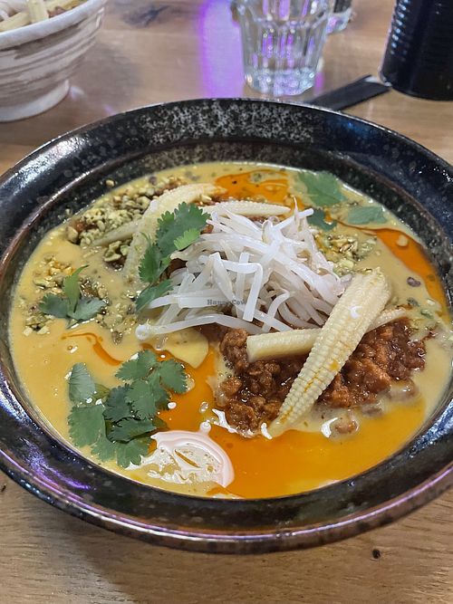 Vegan Tantanmenn  at Ramen Point Oświęcim in Województwo Małopolskie
