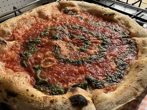 Pizza Dulce Marinara  at la nostra pizzeria Sopot in Województwo Pomorskie