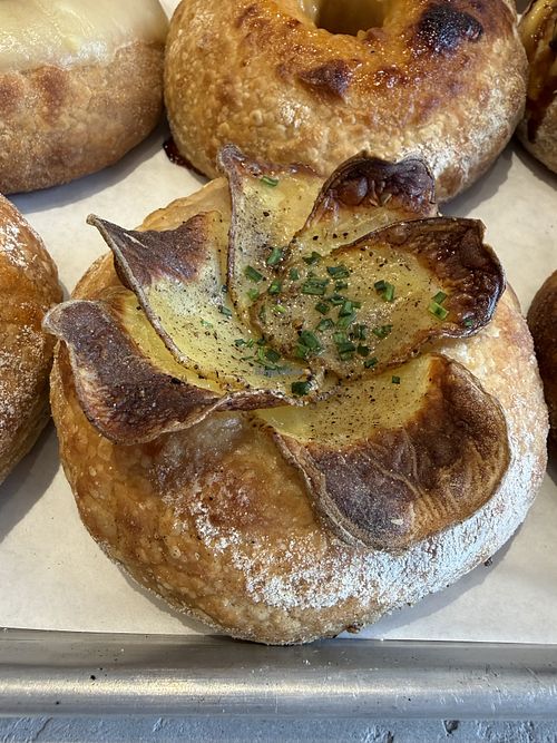 Potato truffle biali   at Bialy Bird in Portland