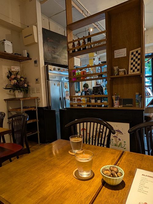  at Flying Mushroom Cafe in Tokyo
