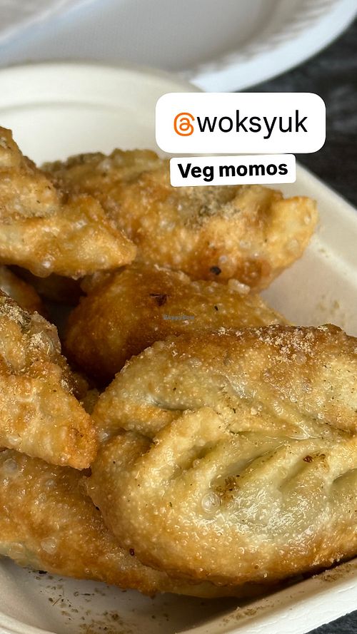  Veg momos  at Woksy in West London