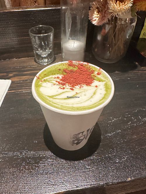 Matcha at Sleeper Coffee in Astoria