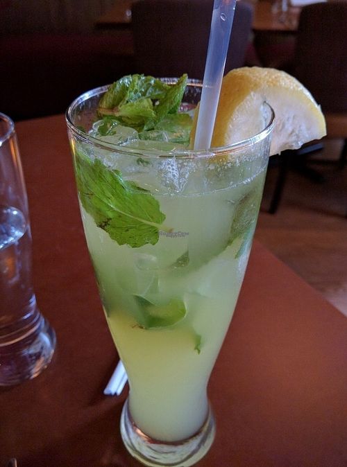 homemade ginger ale at Candle 79 in New York City