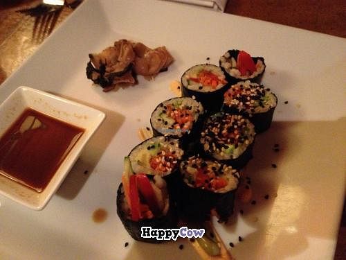 Nori rolls at Candle 79 in New York City