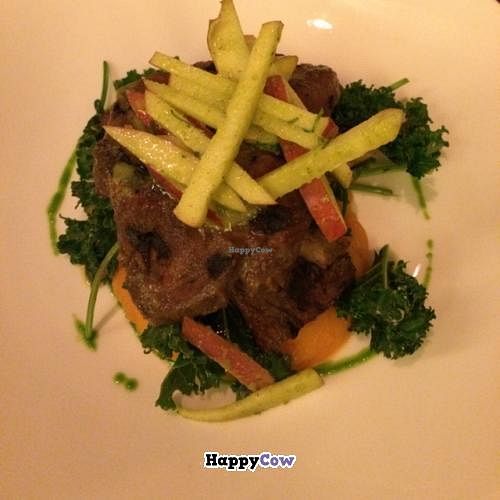 Rosemary roasted seitan at Candle 79 in New York City