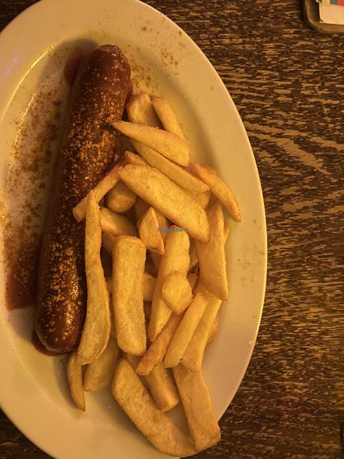 Vegane Currywurst   at Vereinsheim in Bayern