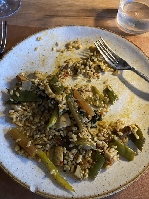 dish  at La Torre de Codorníu in Catalunya