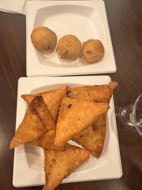 Pattice and Noodles Samosa - Vegan  at Keshav Foods in Brampton