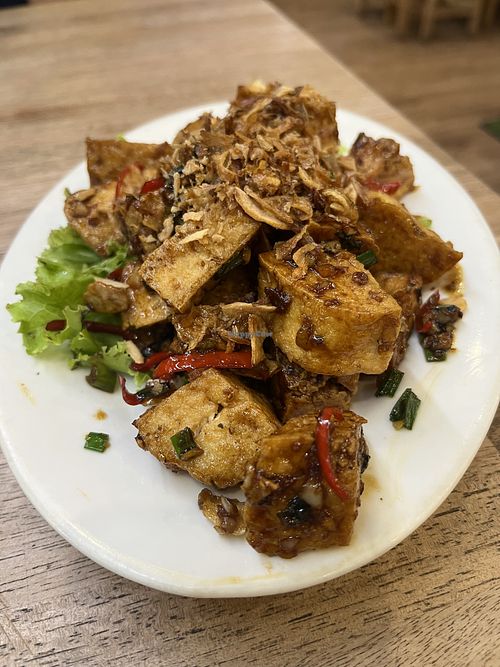 Salt & pepper tofu   at The Merchant Terminal 3 Soekarno-Hatta Airport (CGK) in Kota Tangerang