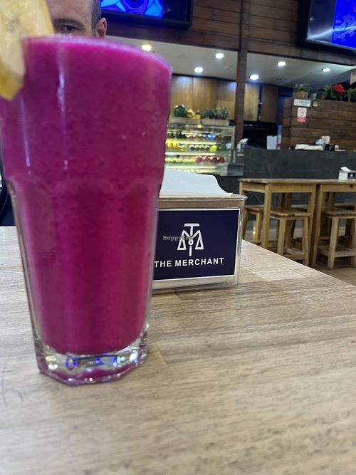 Dragon fruit & banana juice   at The Merchant Terminal 3 Soekarno-Hatta Airport (CGK) in Kota Tangerang