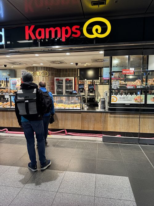 Store in the first basement .  at Kamps Bäckerei in Berlin