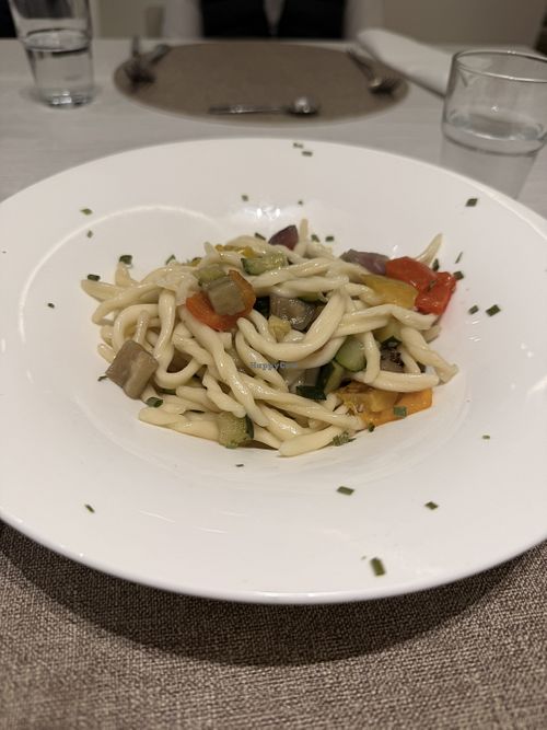 Pasta alle verdure  at Hotel Principe for Pet lovers in Emilia-romagna