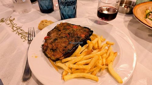 Aubergine Imam at Oasis Taverna Poros in Poros