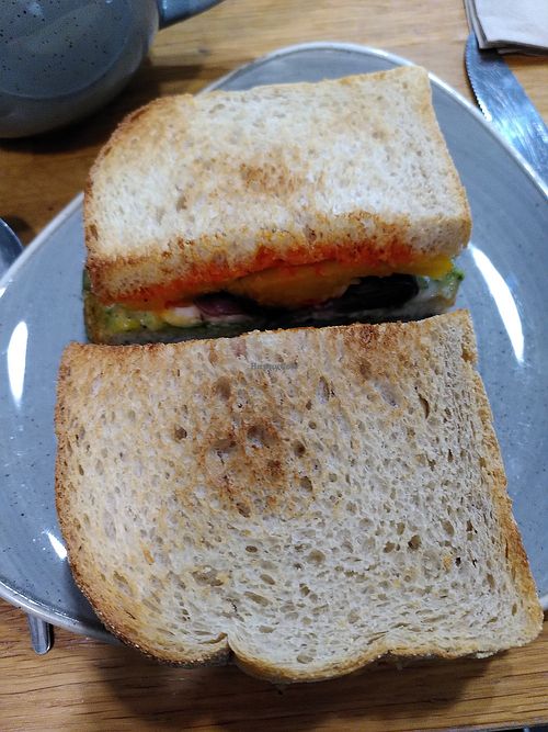 Veggie toastie (October 2025) at Marks & Spencer in England