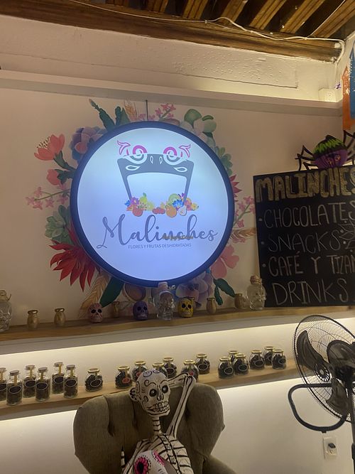 Malinches Flores y Frutas Deshidratadas - Cute Interior  at Malinches Downtown in Ciudad De México
