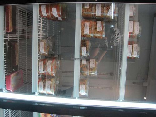 Homemade dishes at Petit Marche Vege in Montreal