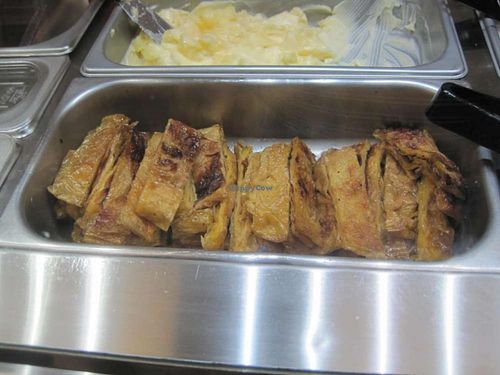 bean curd at Petit Marche Vege in Montreal