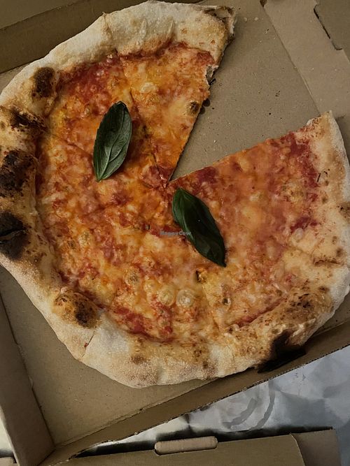   at Fari's Pizza in Ljubljana