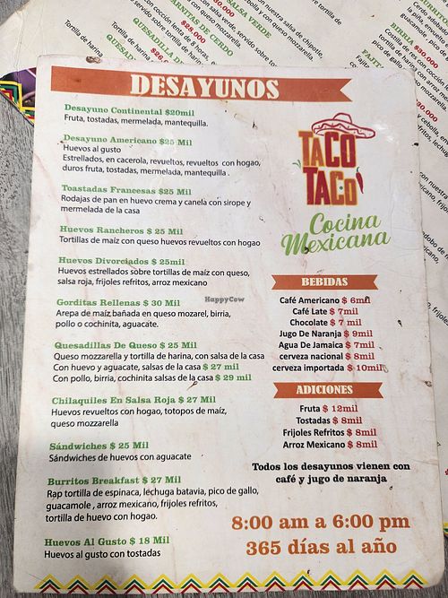  at Taco Taco in Texas