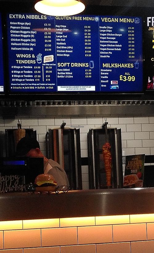There is also a list of specifically vegan sauces at Fryers Club in Cardiff