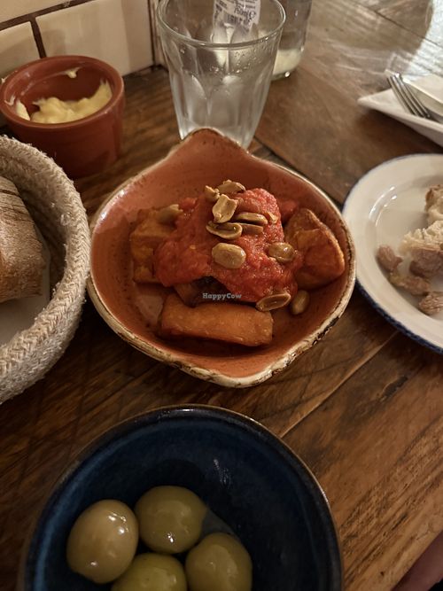 Patatas bravas (vegan without aioli)     at Copita  in London