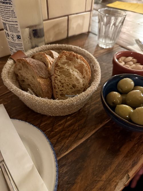 Bread - essential for the soup!   at Copita  in London
