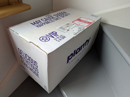 Delivery box (returnable) at Planty in London