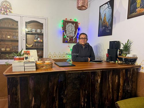 Reception at The Old Vegan Central in Kathmandu