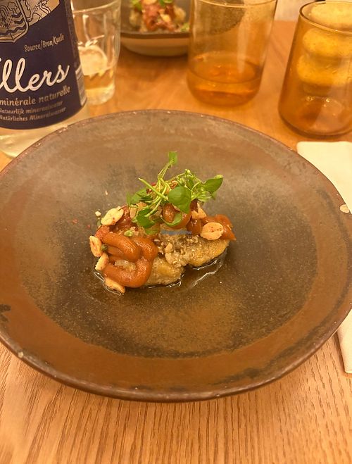 Vegan Gnocci with Satay Sauce  at Aokamo in Lille