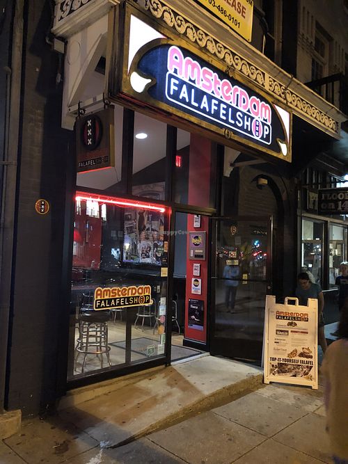 Front at Amsterdam Falafelshop - 14th St in Washington