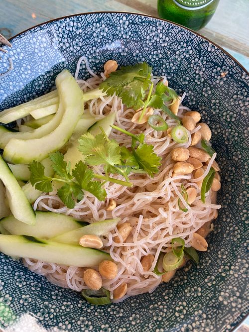 cold ramen at BAR DA PRAIA DA ARRIFANA in Faro District