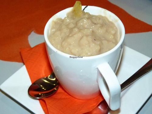 Rice pudding at El Plato Reberde in Zaragoza