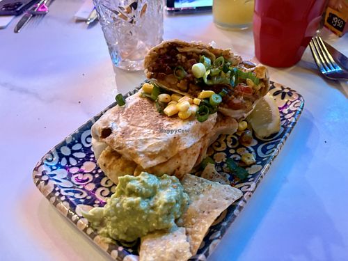 Vegan Classic Burrito   at Hecho en Mexico (Hardware Lane) in Melbourne