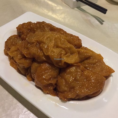 Sour Seitan (Wheat Gluten) at Green Veggie - Sheung Wan in Hong Kong Island