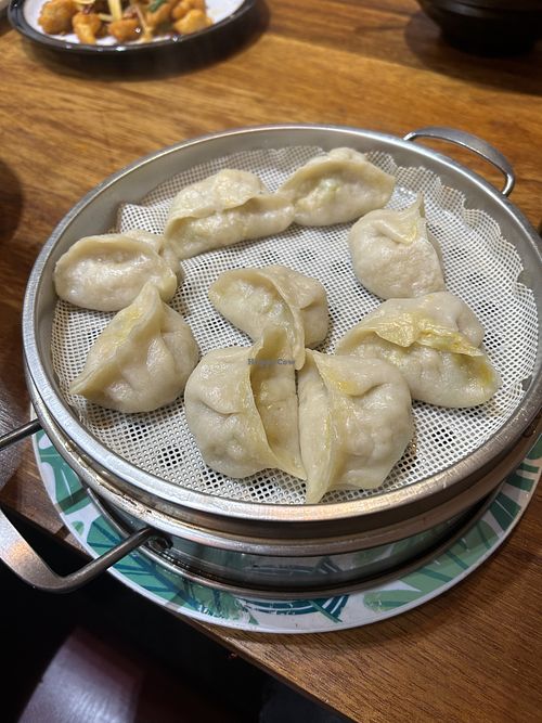 Steamed Vegetable Dim sum  at Noodles and Dumplings in Glasgow