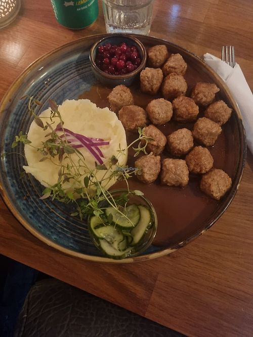 Vegan meatballs   at Old Town Lantern in Stockholms Län