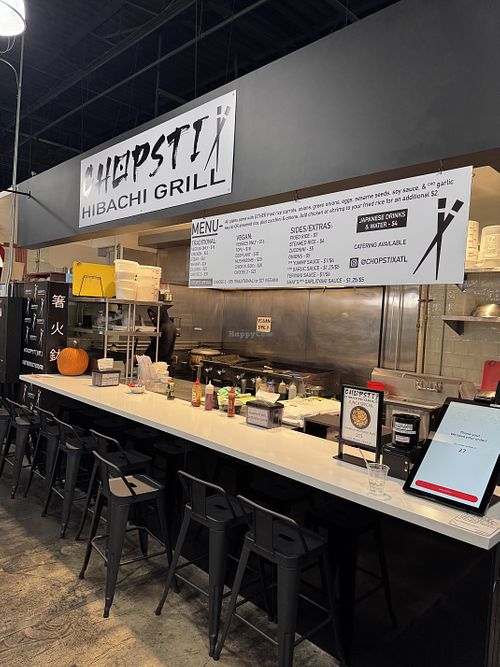 The store  at Chopstix Hibachi Grill in Atlanta
