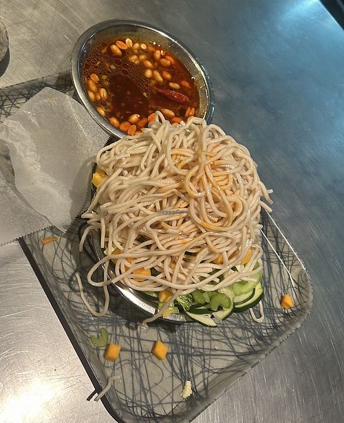 Before cooking  at YC's Mongolian Grill in Gilbert