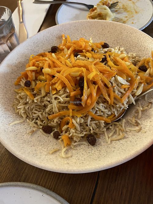 Afghan rice dish   at Parwana Afghan Kitchen in Torrensville