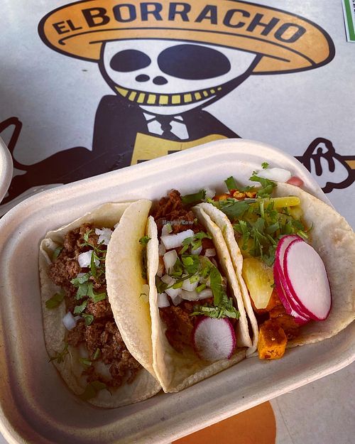 Al pastor, impossible, Barbacoa. Not in that order￼ at El Borracho - Pike Place Market in Seattle