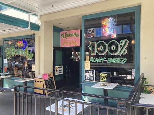 From the street  at El Borracho - Pike Place Market in Seattle